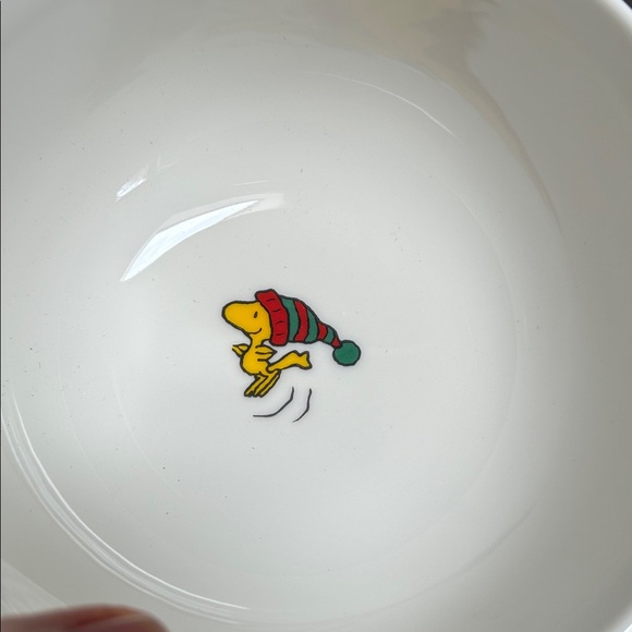 LENOX GIFT BOX SNOOPY CHRISTMAS XMAS BOWLS ALL PURPOSE NEW...